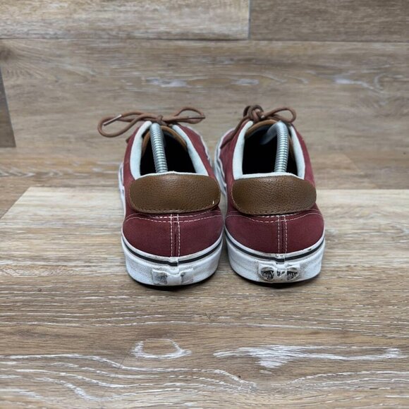 Vans Era 59 Red Canvas/Leather Sneaker Men's Size 11.5 - Picture 3 of 7